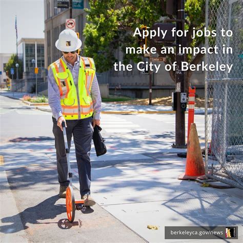 Apply for jobs to make an impact in the City of Berkeley.